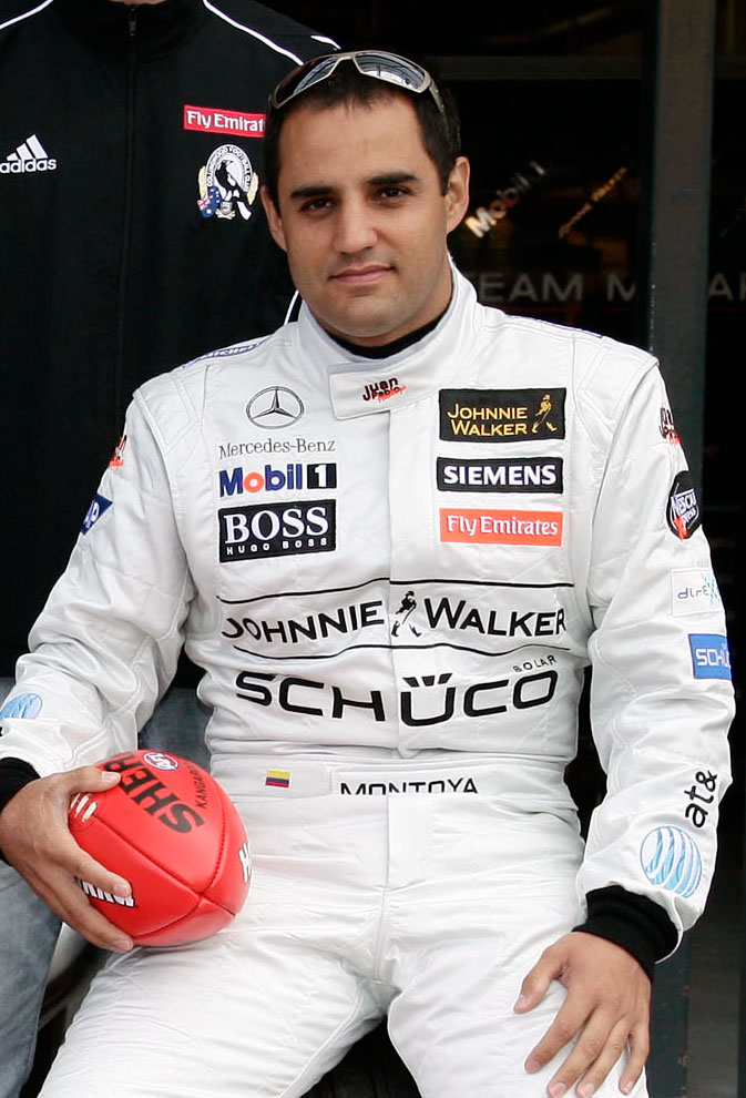 9284 Колумбийский гонщик, Хуан Пабло Монтойя Рольдан.