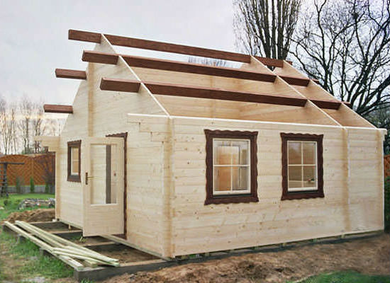 Как построить дачный домик