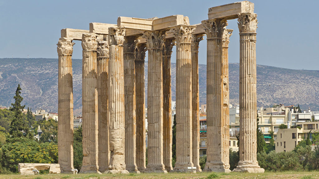 Храм олимпийца Зевса, Афины