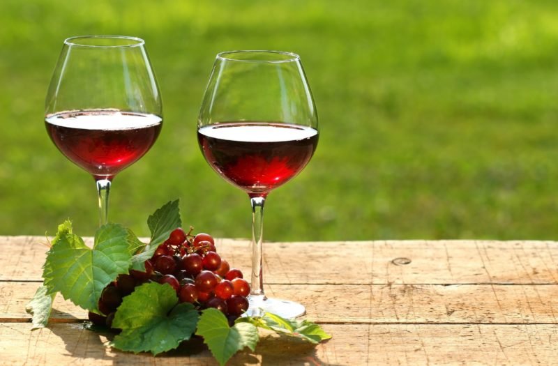 Польза красного сухого вина