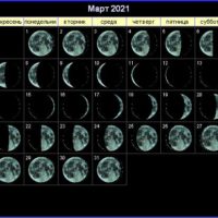 37404 Лунный календарь стрижек на март 2021