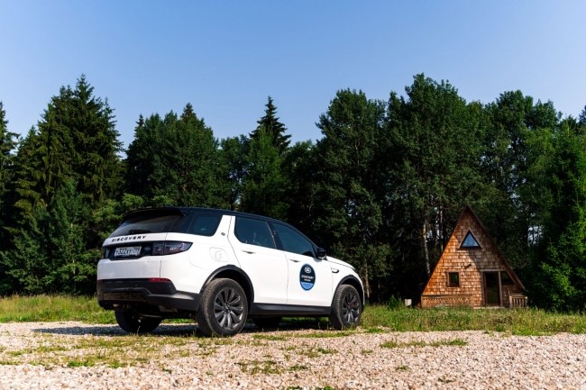 Оптическая иллюзия: Land Rover Discovery. Land Rover Discovery