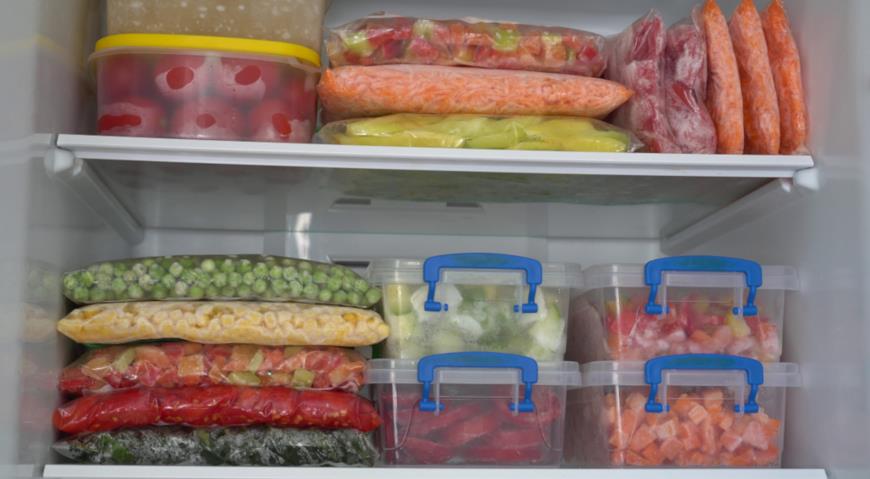 хранение овощей в морозилке