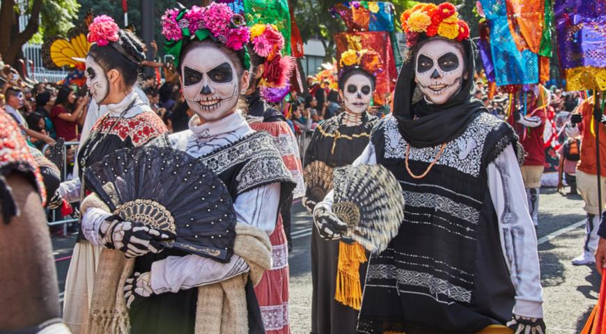 День Мертвых в Мексике
