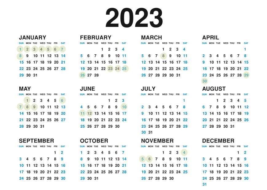 119 дней отдыха в 2023 году &#8212; утвержден календарь праздничных дней на следующий год